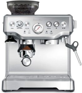 Breville BES870XL Barista Express Espresso Machine With Built In Grinder