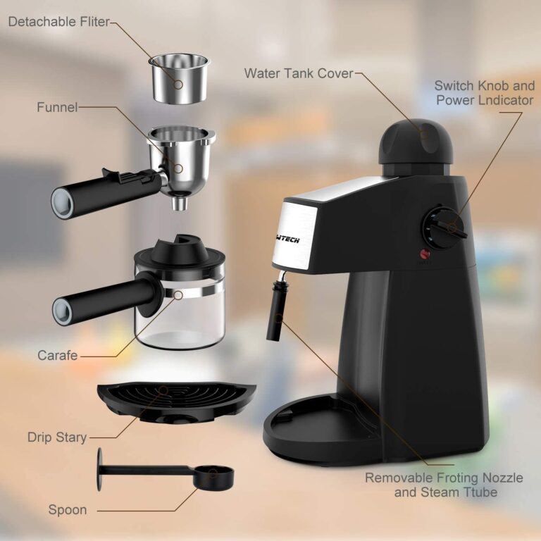 Sowtech Espresso Machine with Steam Milk Frother Review 2024