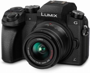 Panasonic Black Lumix G7 4K HD Mirrorless Camera