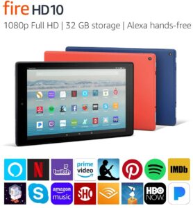 Fire HD 10 Tablet with Alexa Hands-Free